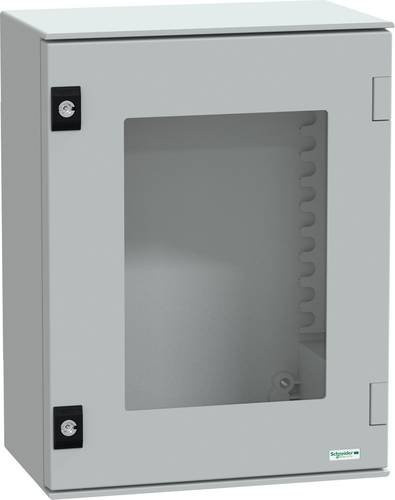 Schneider Electric PanelSeT PLM NSYPLM43TG Schaltschrank aus Polyester in Grau, B: 33,0 cm, H: 43,0 cm, T: 20,0 cm - Bild 1