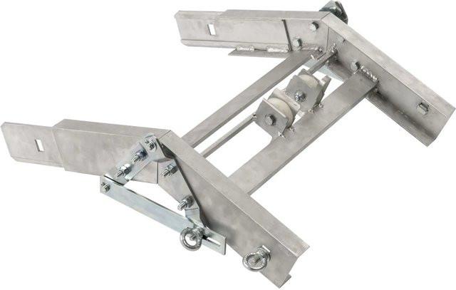 Haemmerlin Verstellbares Knickstück aus Stahl in Stahlgrau, B/T/H: 730 x 160 x 0 cm - Bild 1