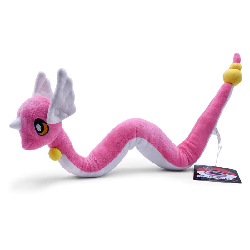 DUODUOBAO Dragonair Plüschtier, Blau, Rosa, Pokémon - Bild 1