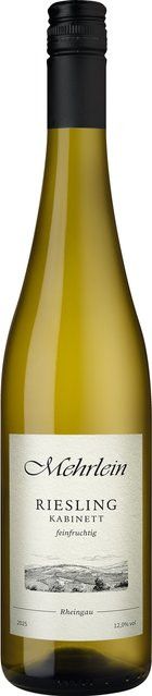 Mehrlein Riesling Kabinett Weißwein, Rheingau, 2025, lieblich, 0,75 l - Bild 1