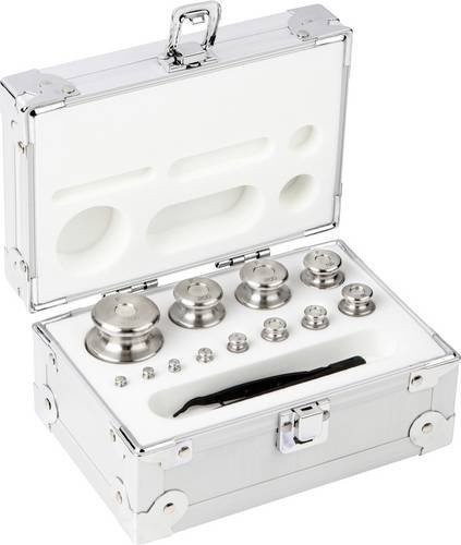 Kern 334-056 Gewichtsatz F2 in Silber aus Edelstahl (1g-500g) - Bild 1