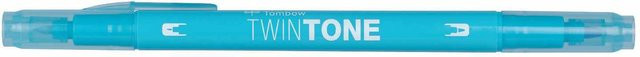 Tombow TwinTone Fasermaler in Light Blue mit feiner Spitze für Tinten-Effekte - Bild 1