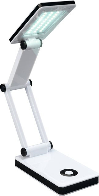 WENKO LED Tischlampe für Arbeitsplatz und zum Lesen, verstellbar, Schwarz oder Weiß - Bild 1