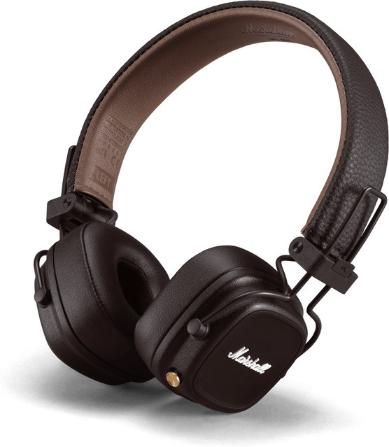 Marshall Major IV On-Ear Bluetooth Kopfhörer mit Handsfree Funktion in Braun - Bild 1