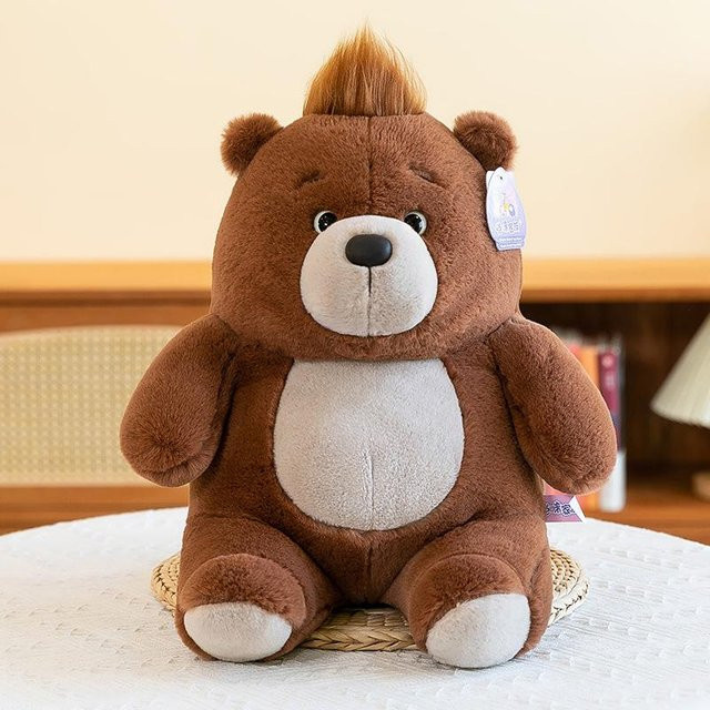 Umarmbär Bärenpuppe Plüschtier, braun, 45 cm - Bild 1