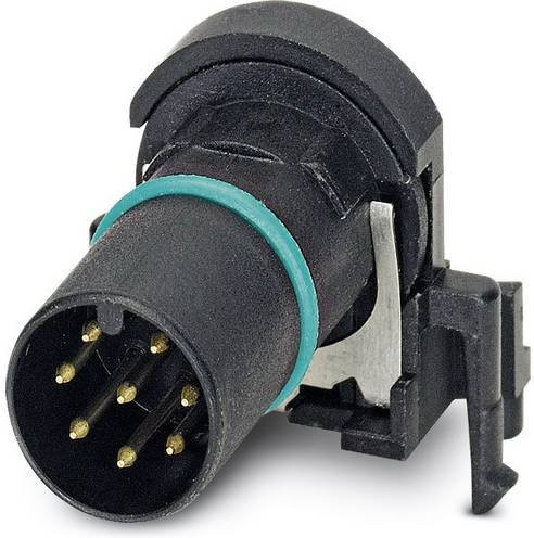 Phoenix Contact 1437038 Sensor-Aktor-Einbausteckverbinder M12 Kontaktträger, 8 Polzahl, Schwarz, 20 Stück - Bild 1