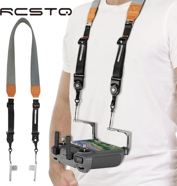 RCSTQ Balance Strap System für DJI RC und RC 2 Fernbedienungen, Grau, Zubehör für DJI Mini 3 Pro, Mini 4 Pro und Air 3 - Bild 1