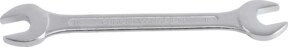 BGS Doppel-Maulschlüssel aus Chrom-Vanadium in Silber, SW 18 x 19 mm - Bild 1
