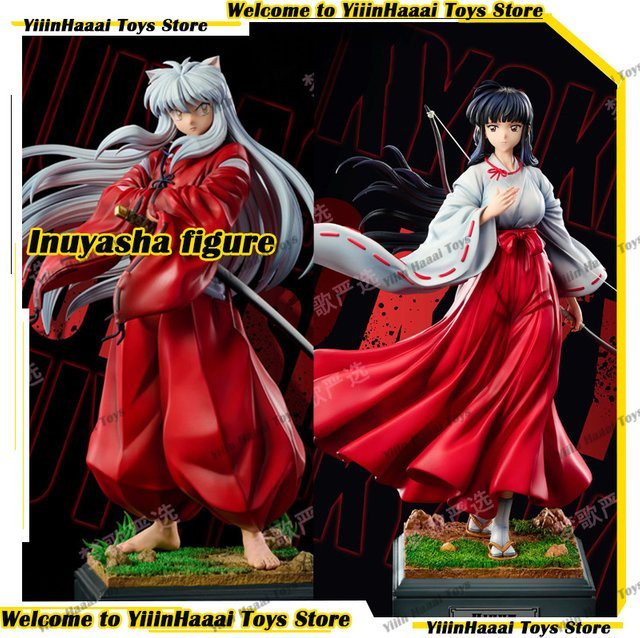 Bandai Inuyasha Kikyo-Figur, Spielzeugmodell, 34cm, Kunststoff - Bild 1