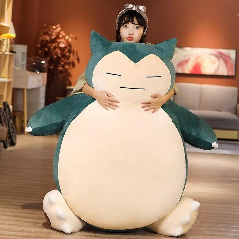Pokémon Snorlax Plüschtier mit Lederhülle - Bild 5