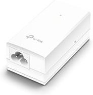 TP-Link Gigabit 24VDC Passive PoE Adapter Netzteil in Weiß mit Ethernet/LAN und Barrel-Plug - Bild 1