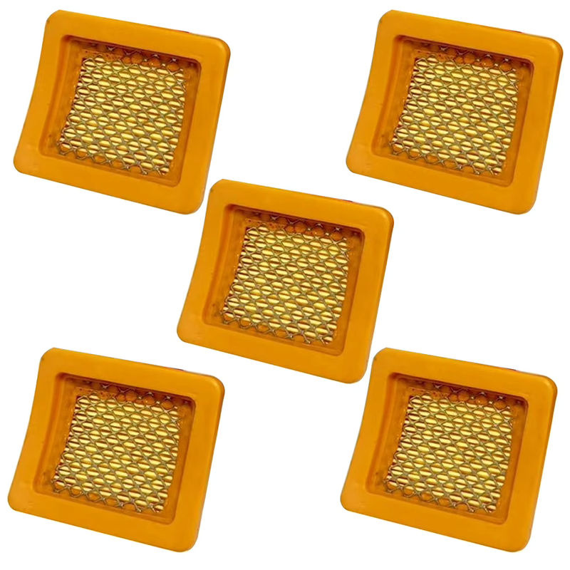 5er Set Luftfilter für Honda GX50 47,9 CC 4-Takt Motoren, Farbe: Gelb, B/T/H: 80 x 70 x 20 mm - Bild 6