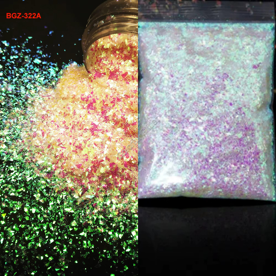 Schillernde Glitzerflocken für Nagelkunst, 10g, Unisex - Bild 2