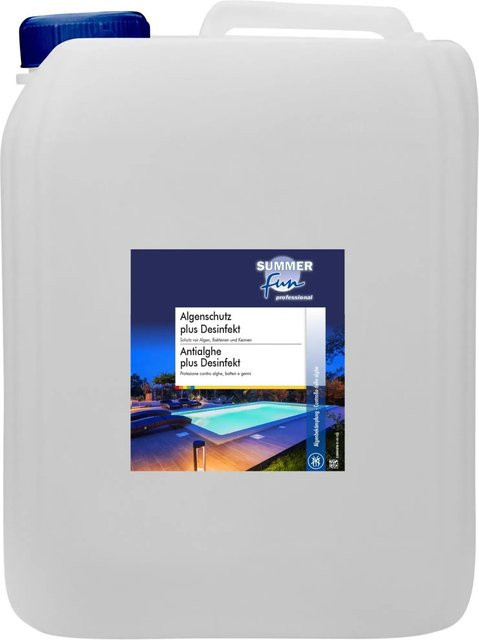 Summer Fun professional Algenschutzmittel Plus Desinfekt Premium Flüssig transparent - Bild 1