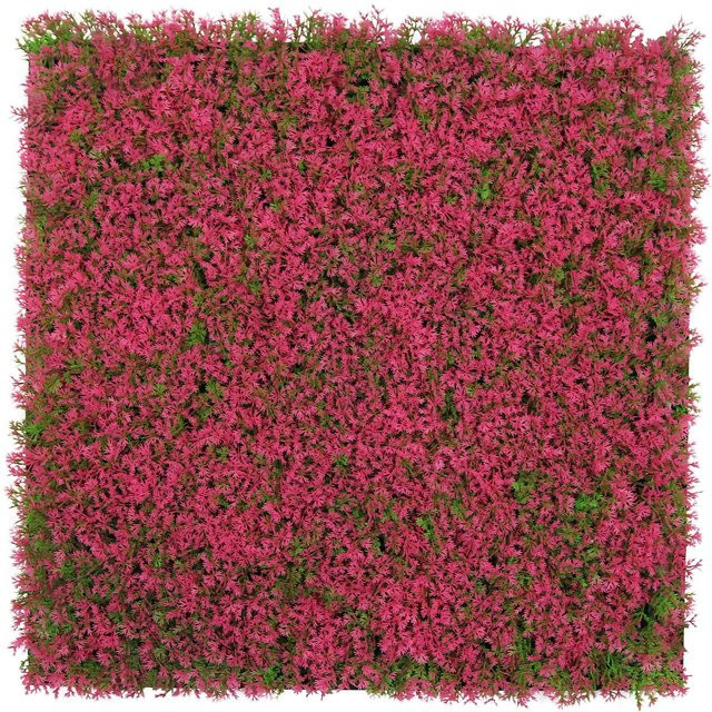 Jangal Wandpaneel Modular Wall Grass Design in Pink, B/H: 52 x 52 cm - Bild 1