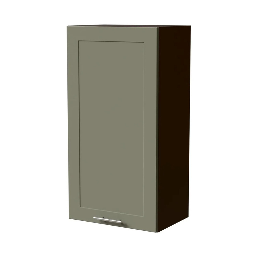 Feldmann-Wohnen Hängeschrank Oslo Küchenschrank in Lava und Reed Green Matt, B/T/H: 50 x 32,5 x 96 cm - Bild 2
