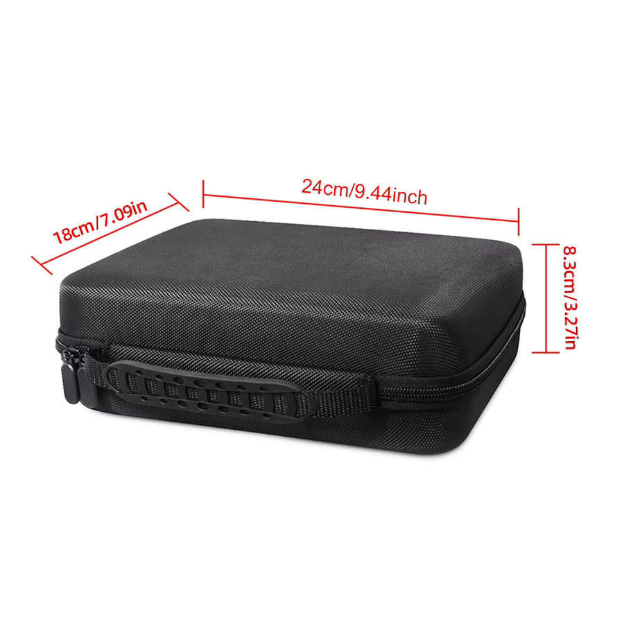 ALLOET Game-Controller-Schutztasche aus Nylon in Schwarz für PlayStation 4/5, Switch Pro und Xbox - Bild 6