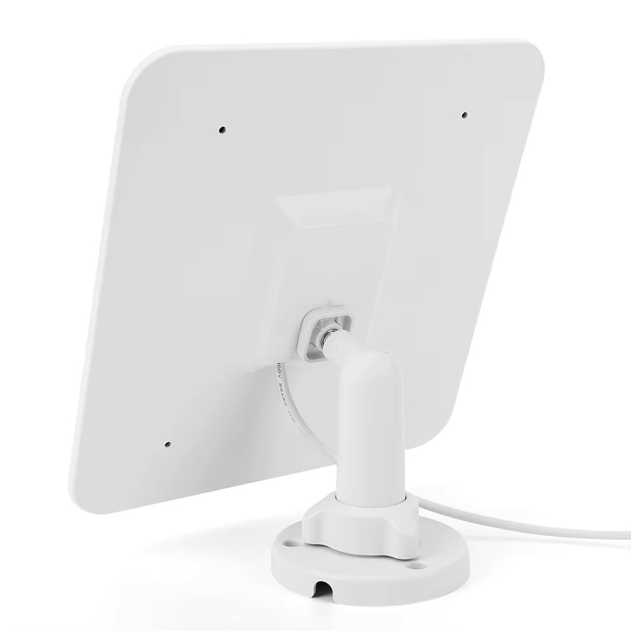Alloet Solarpanel für Außenüberwachung, 5V 6W, IP65 Wasserdicht, Schwarz, mit 2,8 m Ladekabel und 360 Grad Verstellbarkeit - Bild 3