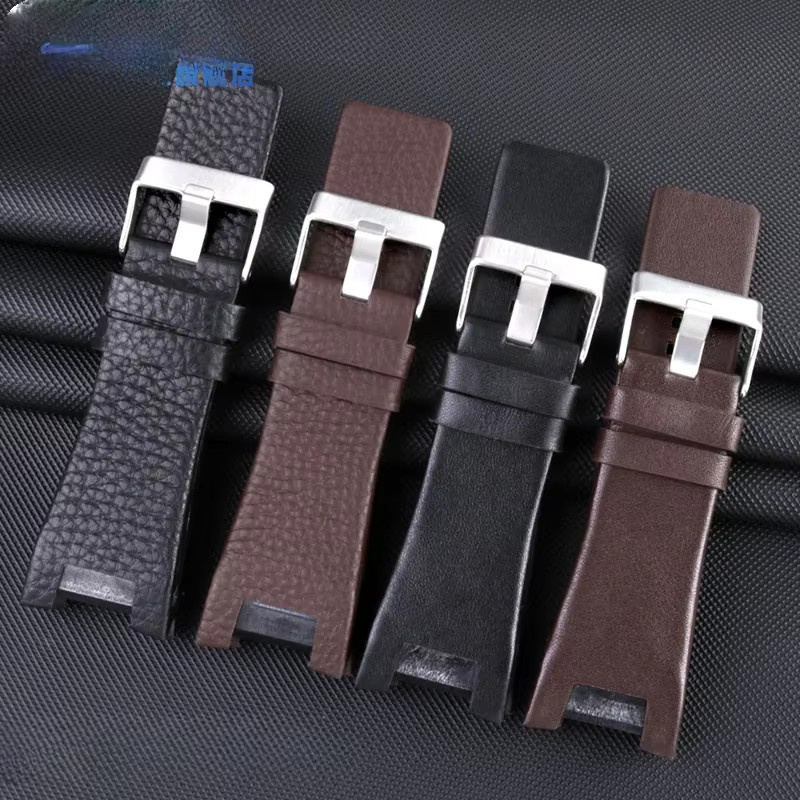 Diesel Uhrenarmband Leder, Schwarz, Herren - Bild 2