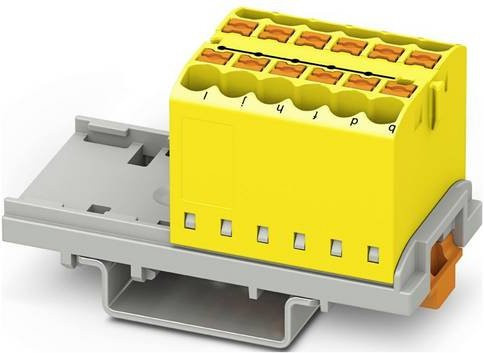 Phoenix Contact Verteilerblock Gelb 8er Set - Bild 1