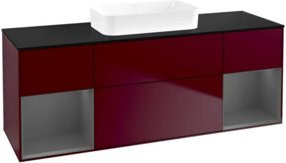 V&B Waschtischunterschrank Finion in Lackoptik, B/T/H: 160 x 60,3 x 50,1 cm - Bild 1