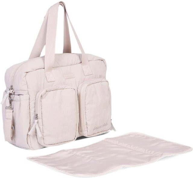 Childhome Wickeltasche Mellow in Beige B: 37,0 cm, H: 27,0 cm, T: 14,0 cm - Bild 1