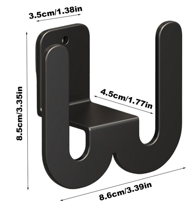 Wandmontiertes Schuhregal aus Aluminiumlegierung für Badezimmer und Wohnzimmer von Household supplies MH - Bild 1