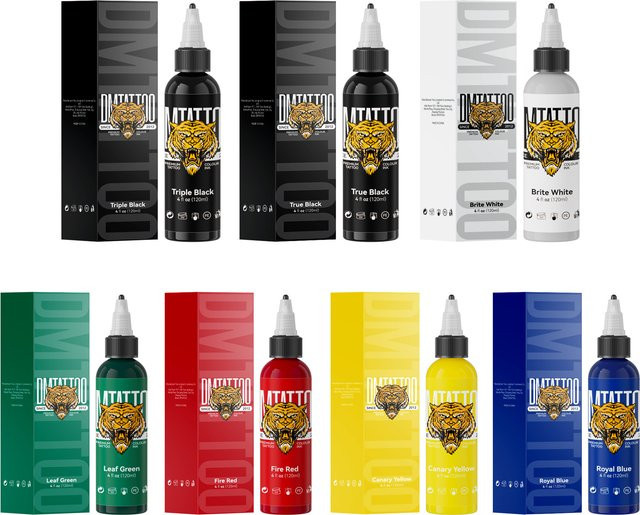 Teng Tattoo Tinte Schwarz, 120 ml - Bild 1