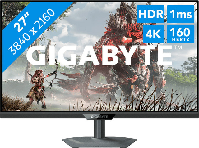 Gigabyte G27U Gaming-Monitor 27 Zoll 4K UHD IPS Schwarz - Bild 2