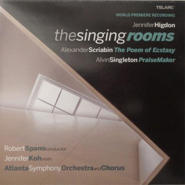 CD Jennifer Higdon und Alexander Scriabin - The Singing Rooms / Das Gedicht der Ekstase, Telarc Klassik CD, Grau - Bild 1