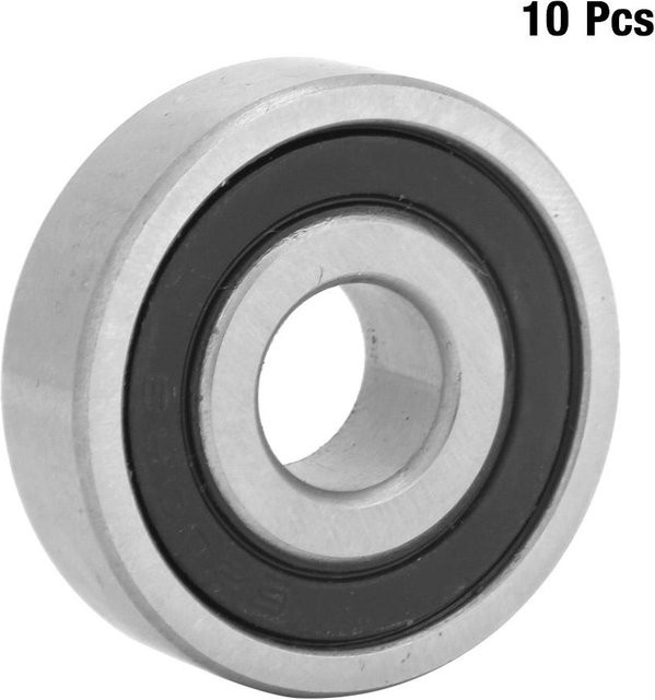 Neoglint 10er Set 6200RS Stahl Rillenkugellager in Silber mit 10mm Innendurchmesser - Bild 1