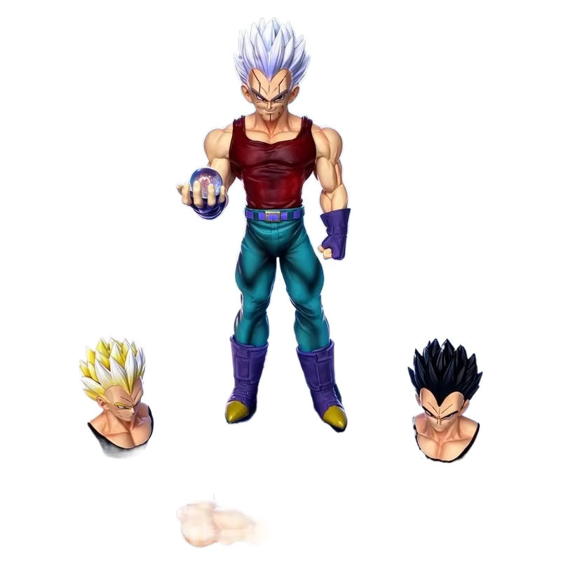 Bandai Dragon Ball Beijita Super Saiyajin Leuchtkugel Modellstatue Puppe - Bild 4