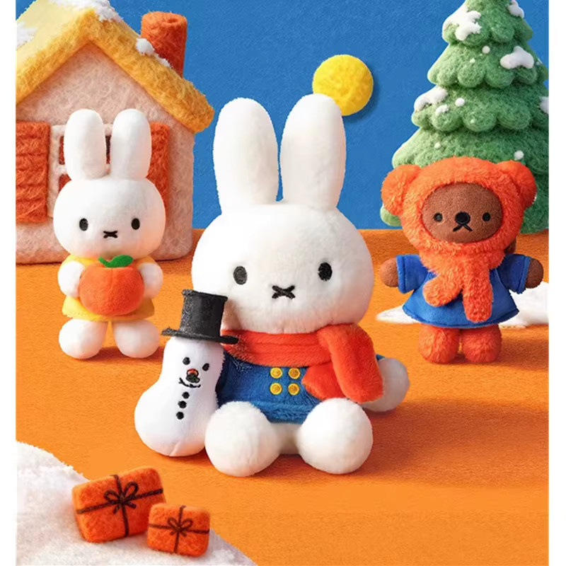 Miffy Winter Serie Boris Anhänger, Puppe, Plüsch / Textil, Bunt / Mehrfarbig - Bild 3