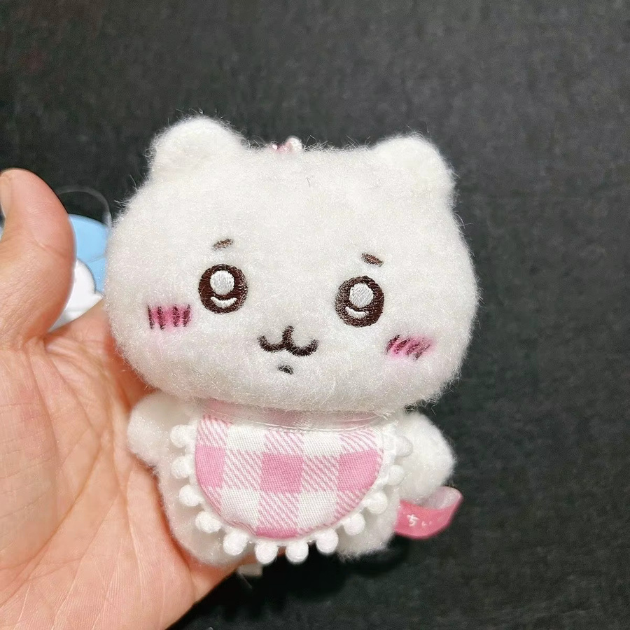 Jiyi Chiikawa Usagi Hachiware Plüsch-Schlüsselanhänger mit Schürze - Bild 4