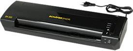 Schäfer Shop Pure Laminiergerät-Set SH 322 in Schwarz mit Schneidelineal und Eckenabrunder - Bild 1