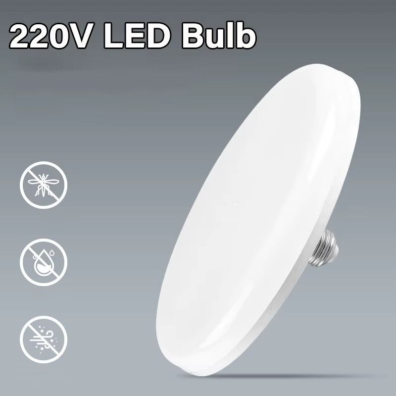 Szaoju LED UFO Deckenleuchte mit E27-Sockel, 15W, 6500k, Innenbeleuchtung für Garage und Haushalt - Bild 5