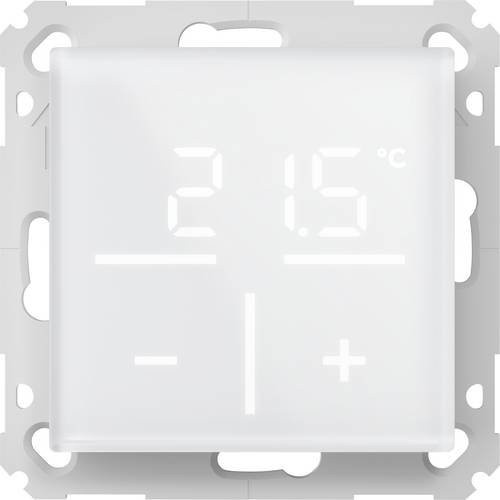 Homematic IP Glas-Wandthermostat Funk in Weiß mit App-Steuerung und Smart Home Integration - Bild 1