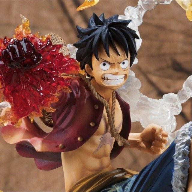 Bandai One Piece Fierce Battle Anime Feuerfaust Modellfigur - Bild 1