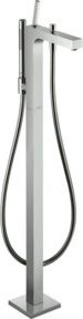 Hansgrohe Axor Citterio Wannen-Einhebelmischer bodenstehend mit Pin-Griff in Chrom - Bild 1