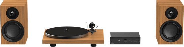 Pro-Ject Colourful Audio System Bluetooth in Braun - Bild 1