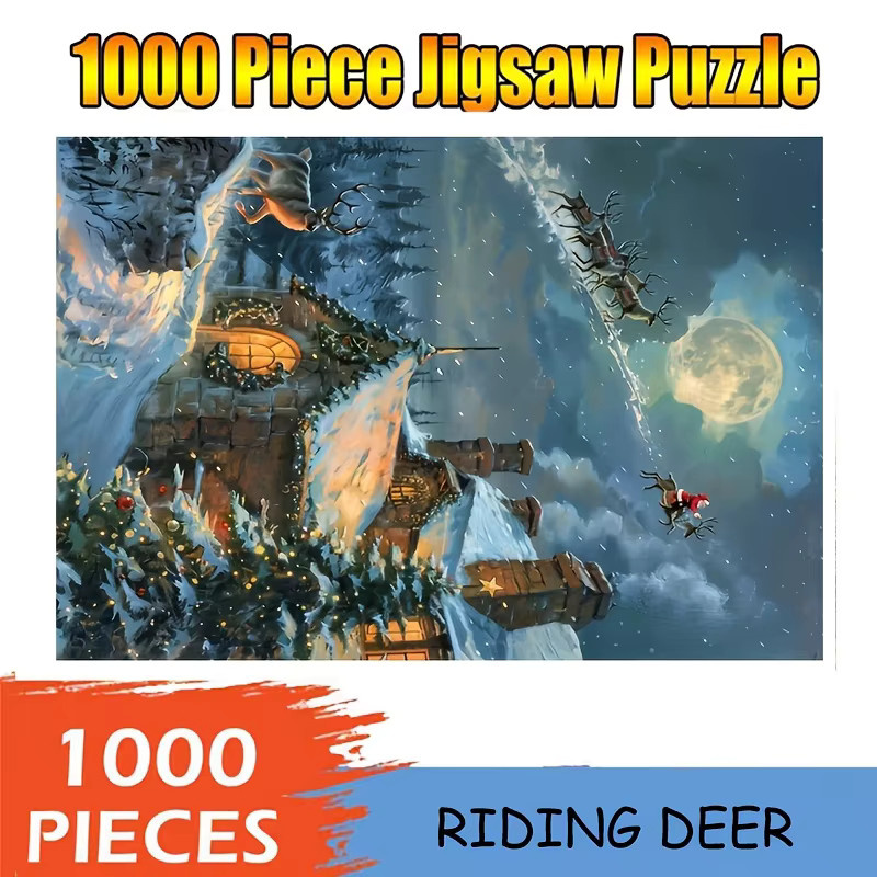 MaxRenard Reithirsch-Design, Puzzle, 1.000 Teile, ab 14 Jahren - Bild 3