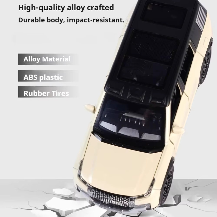 RMZ city YangWang U8 Macan Modellauto, 1:32, mit Licht und Sound, Rückziehfunktion - Bild 4