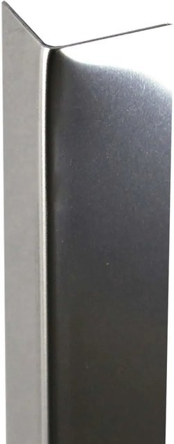 Arcansas Winkelprofil gleichschenklig Edelstahl Silber B/B: 20 x 20 mm, Länge: 1000 mm - Bild 1
