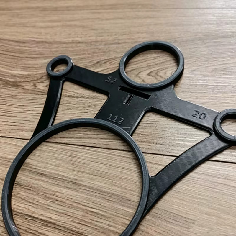 Toiletten-Installationspositionierungsschablone und Rohrleitungs-Ortungsgerät für die Badezimmer-Renovierung in Schwarz, Breite: 23,0 cm, Höhe: 15,0 cm, Tiefe: 23,0 cm - Bild 3
