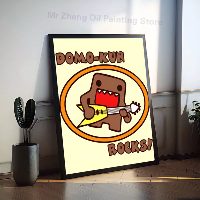 Wasserfestes Domo-Kun Wandposter von Kayou als selbstklebender Papieraufkleber zur Wanddekoration - Bild 5