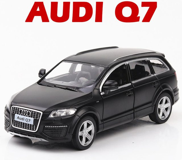 MAKEDA Audi Q7 Automodell, 1:36, Metall, Schwarz - Bild 1