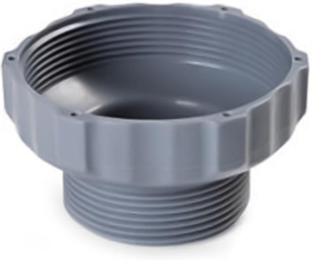 Intex Ersatzteil 28001E Schlauchadapter für Wandanschluss in Grau - Bild 1