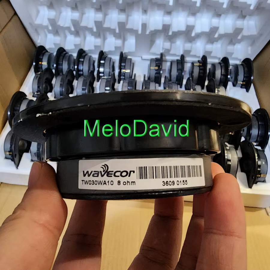 Wavecor TW030WA10 WA22 Seidenkalotten-Hochtöner Set, 2 Stück, Schwarz, 30 mm, 8 Ohm, 104 mm Panel - Bild 2