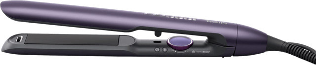 Philips Glätteisen mit Arganöl, Dunkellila Metallic - Bild 1