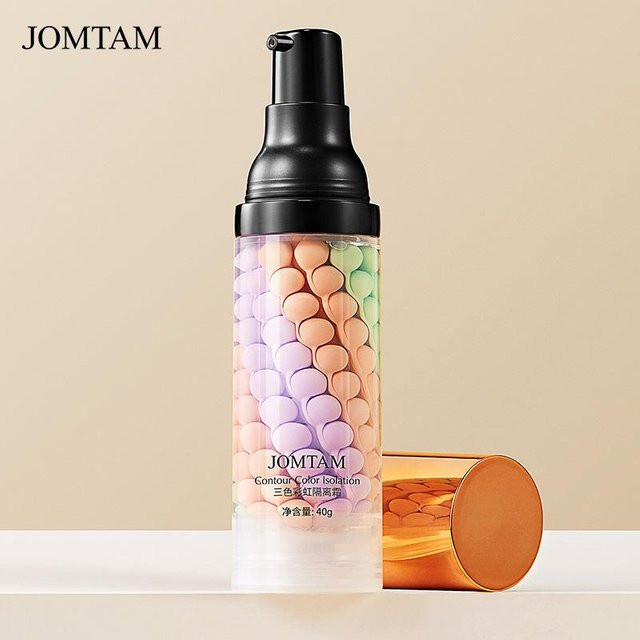 Beauty Makeup Station Isolation Cream Control Oil Foundation Concealer, beige, 40g - Bild 1